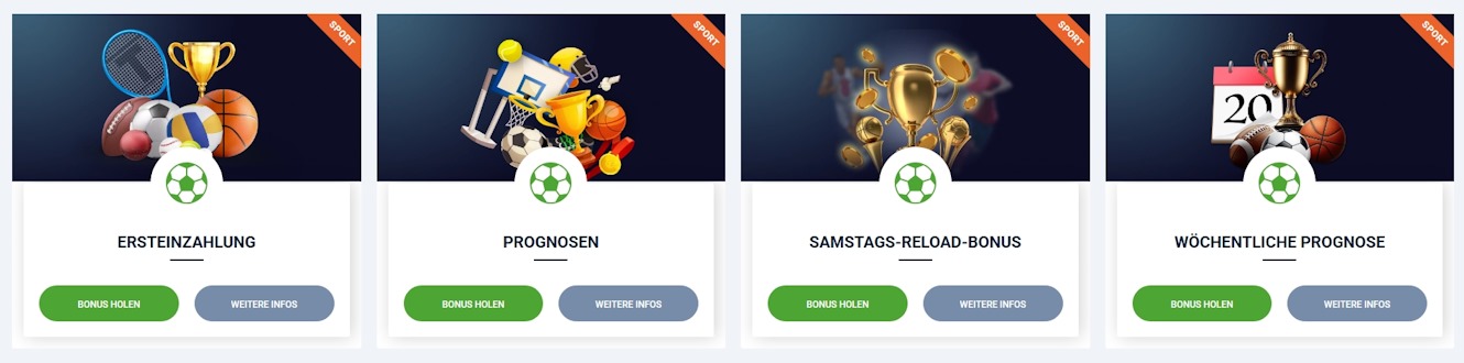 20bet Schweiz Bonus