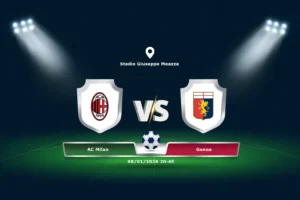 AC Milan vs Genoa 08.01.2026