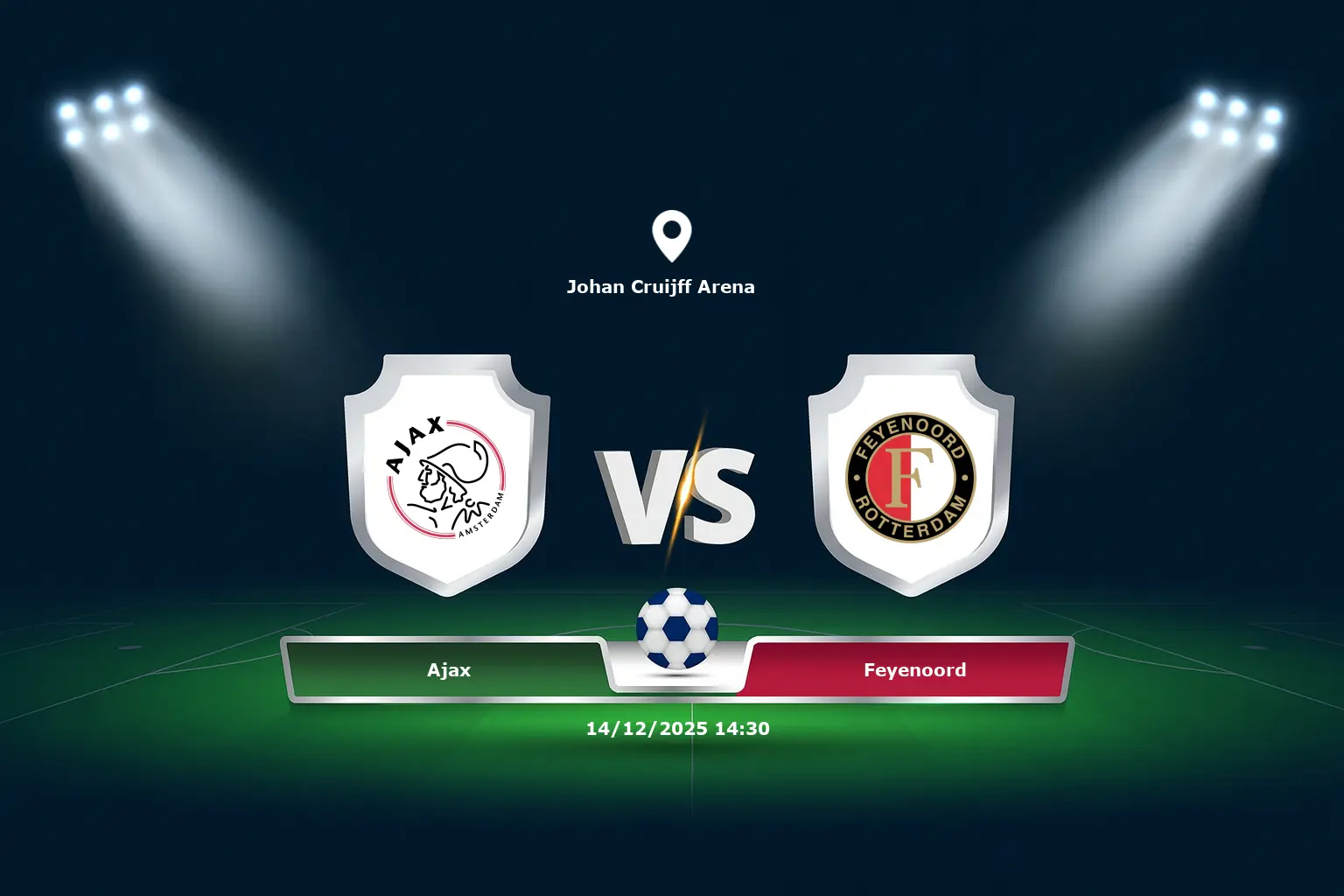 Ajax vs Feyenoord 14.12.2025