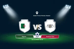 Algeria vs Burkina Faso 28.12.2025