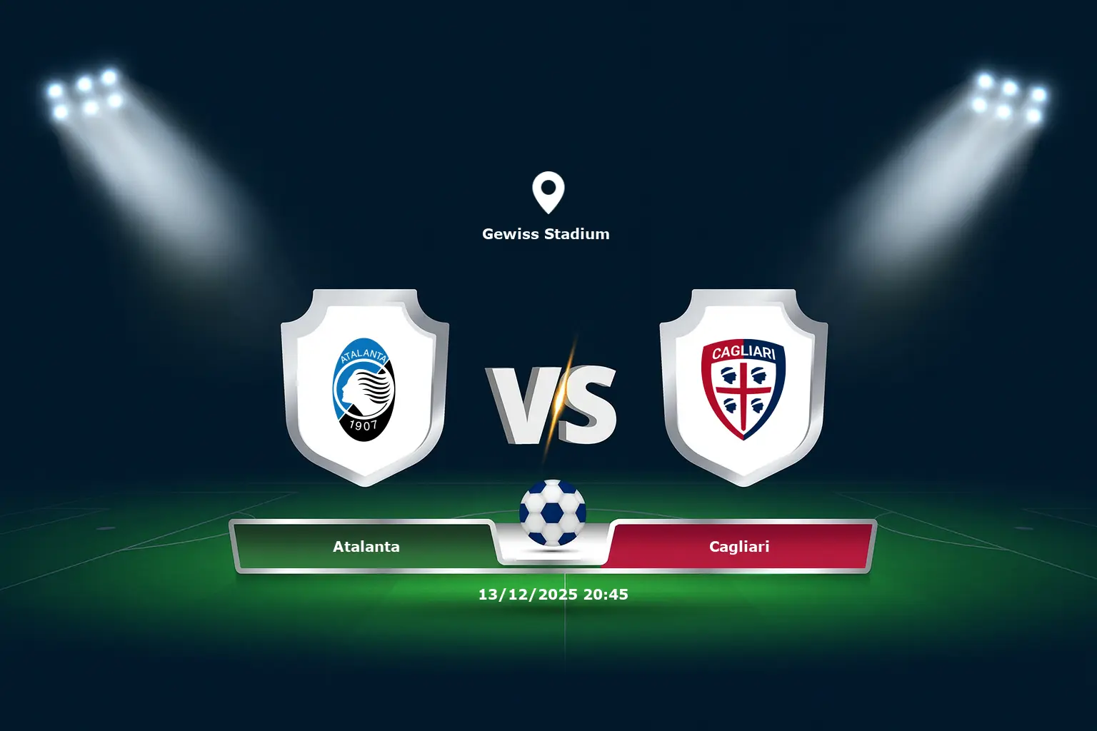 Atalanta vs Cagliari 13.12.2025