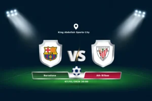 Barcelona vs Ath Bilbao 07.01.2026