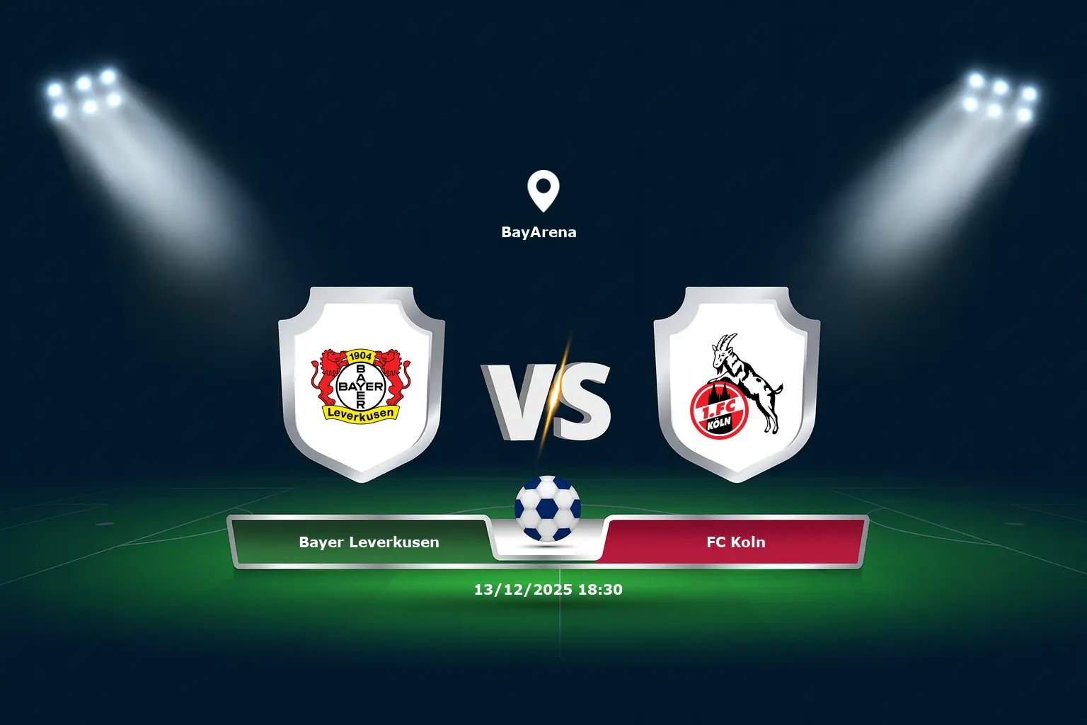 Bayer Leverkusen vs FC Koln 13.12.2025