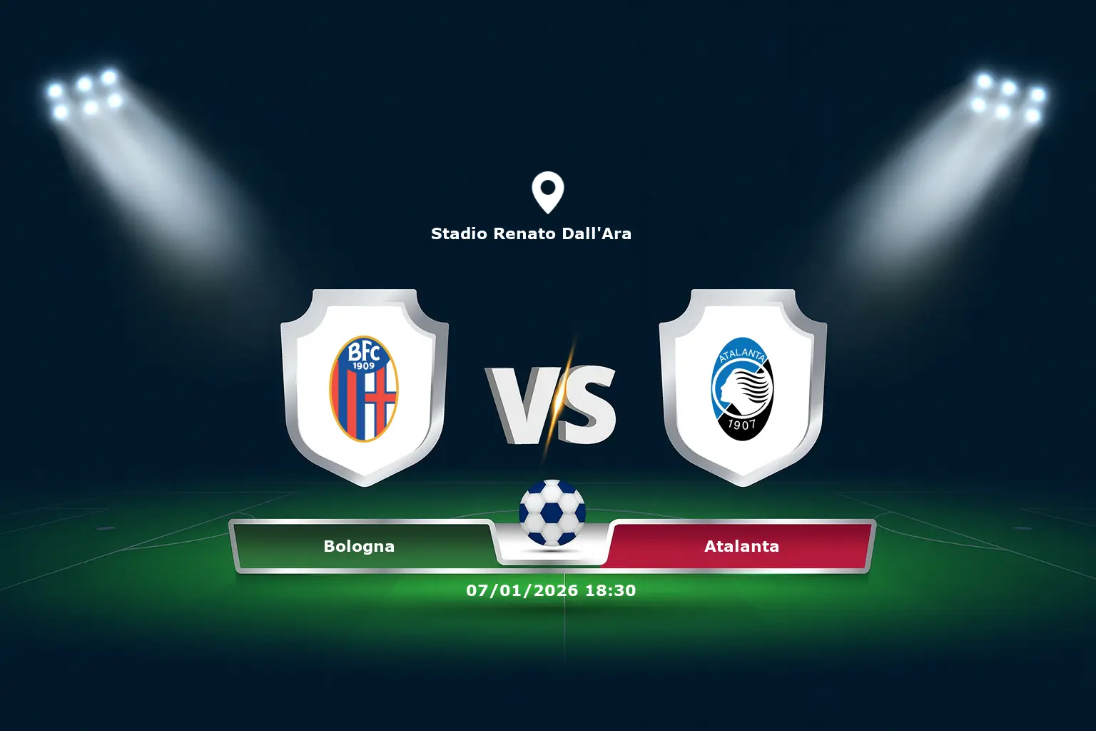 Bologna vs Atalanta 07.01.2026