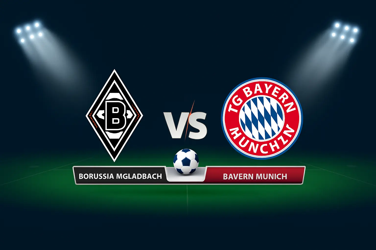 Borussia M'gladbach vs Bayern Munich 25.10.2025