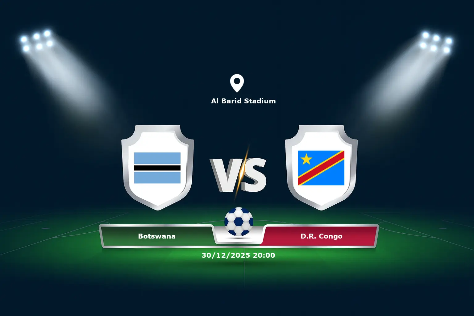 Botswana vs D.R. Congo 30.12.2025