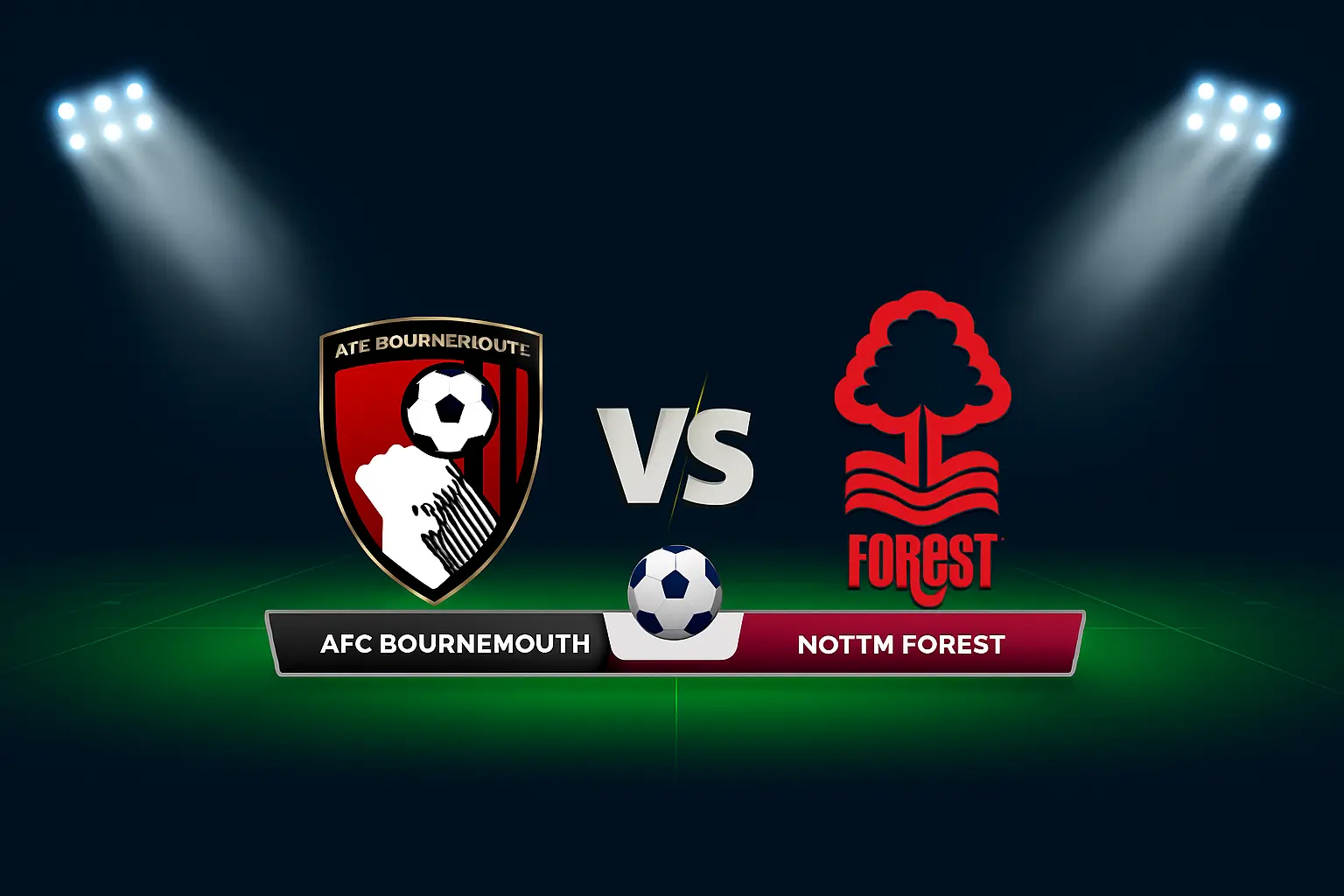 Bournemouth vs Nottm Forest 26.10.2025