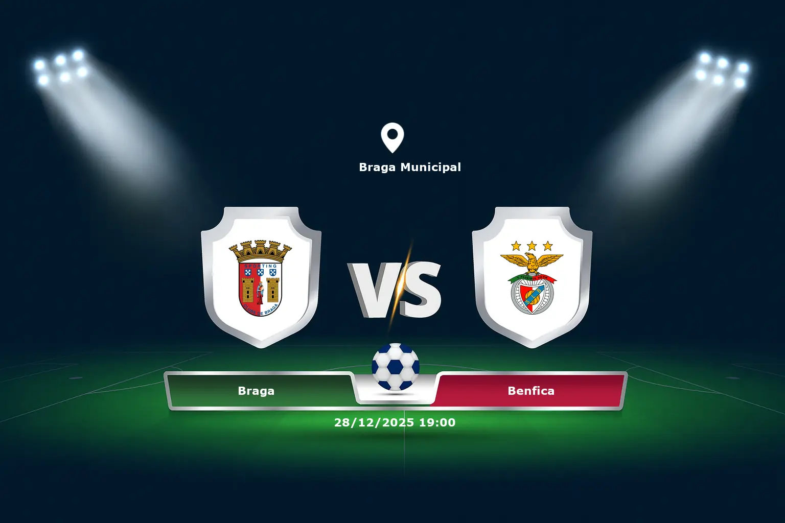 Braga vs Benfica 28.12.2025