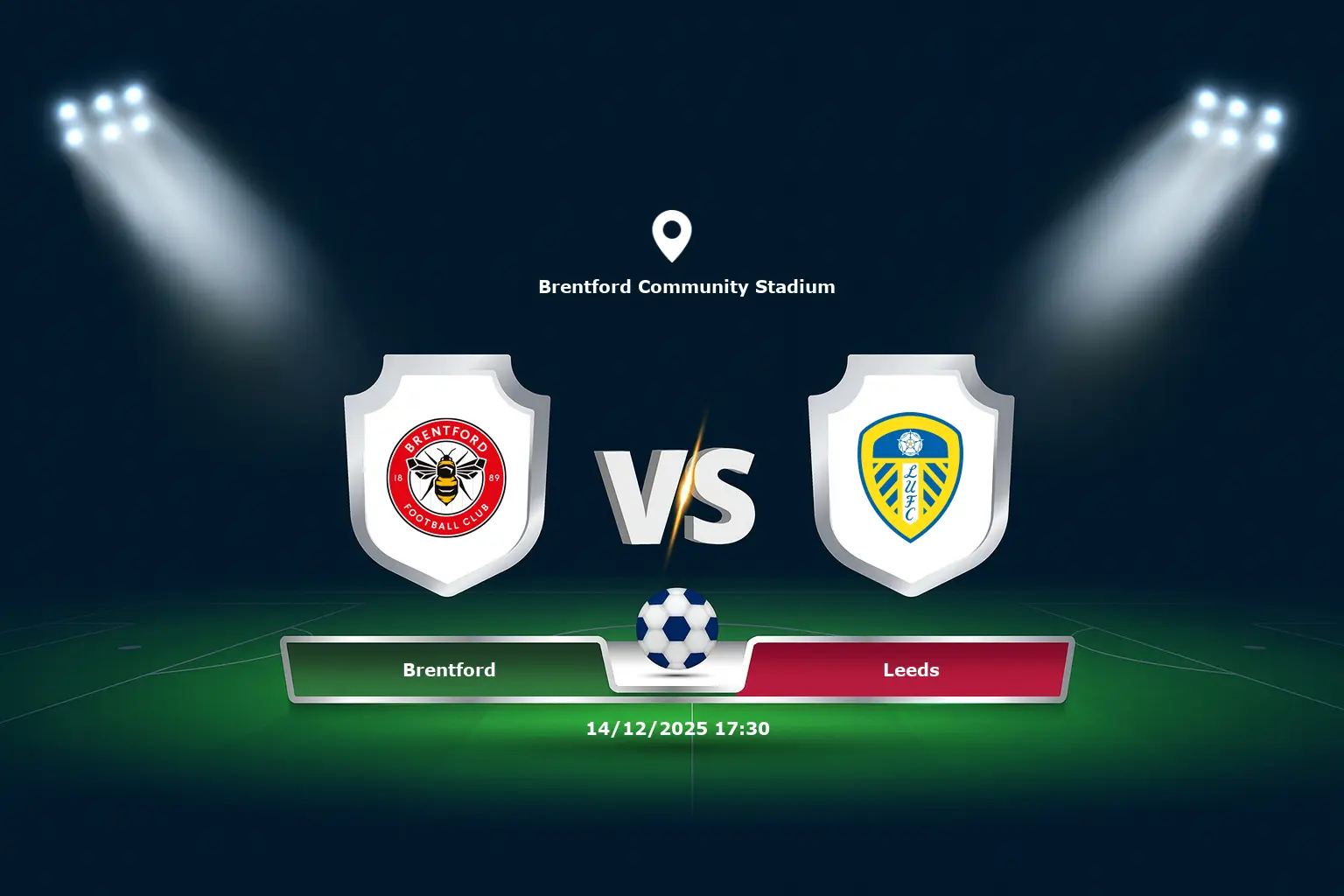 Brentford vs Leeds 14.12.2025