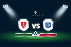 Brest vs Auxerre 04.01.2026