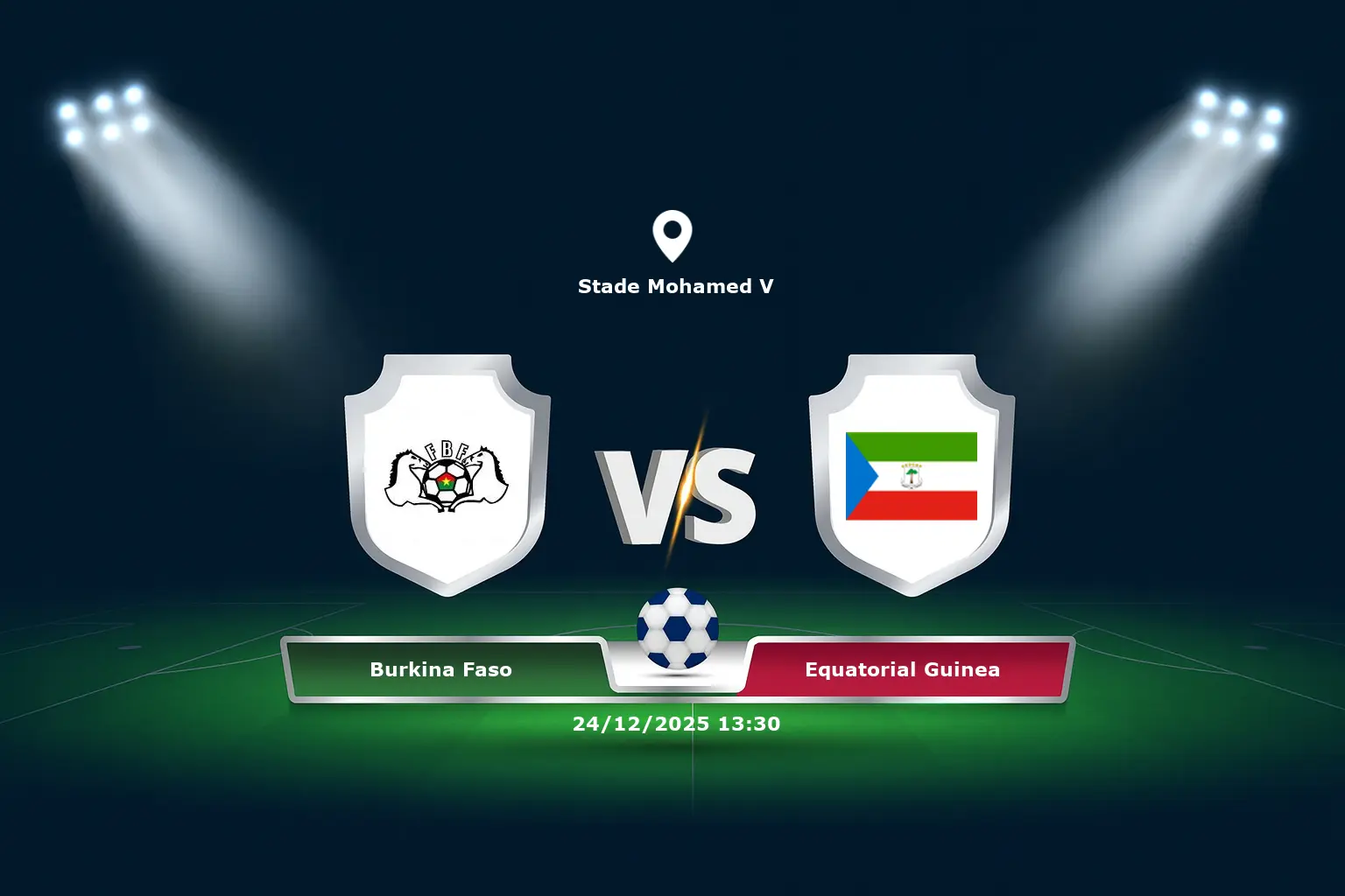 Burkina Faso vs Equatorial Guinea 24.12.2025