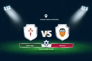 Celta Vigo vs Valencia 03.01.2026