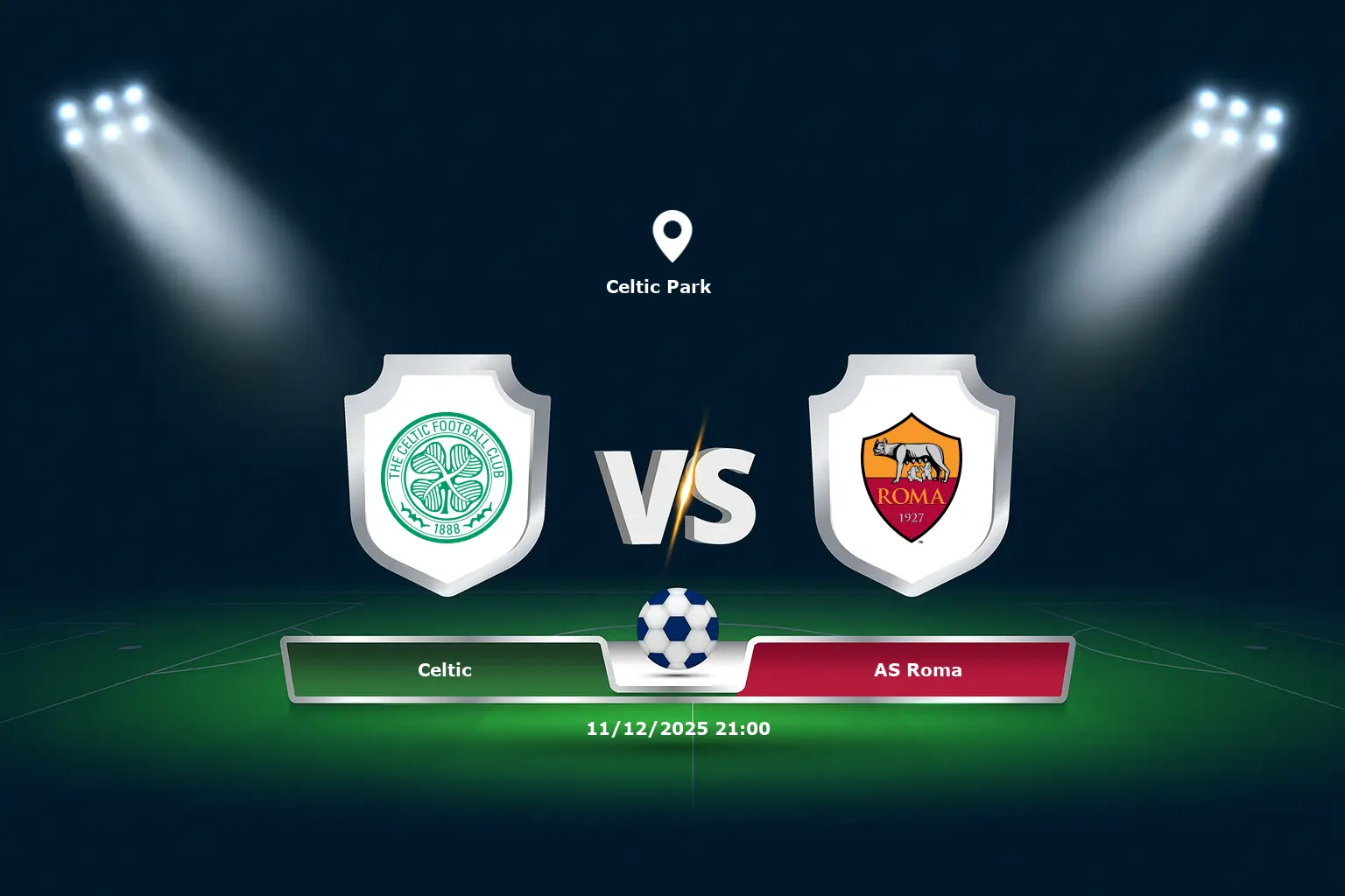 Celtic vs AS Roma 11.12.2025