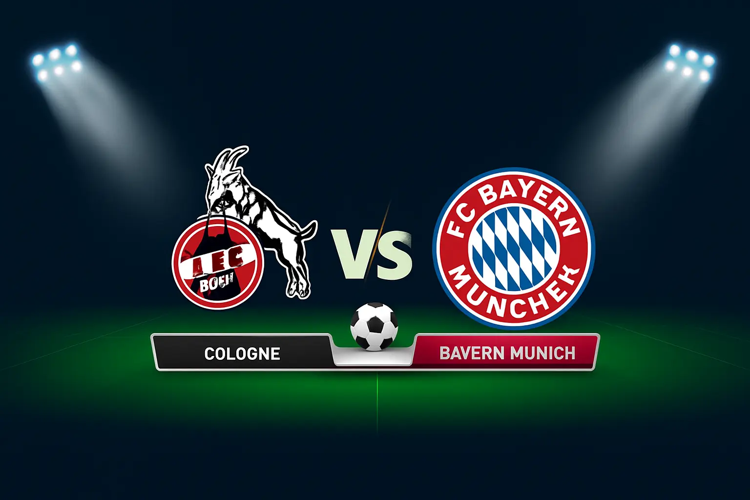 Cologne vs Bayern Munich 29.10.2025