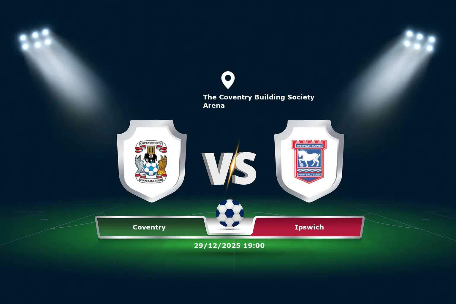 Coventry vs Ipswich 29.12.2025