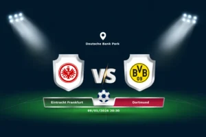 Eintracht Frankfurt vs Dortmund 09.01.2026