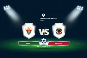 Elche vs Villarreal 03.01.2026