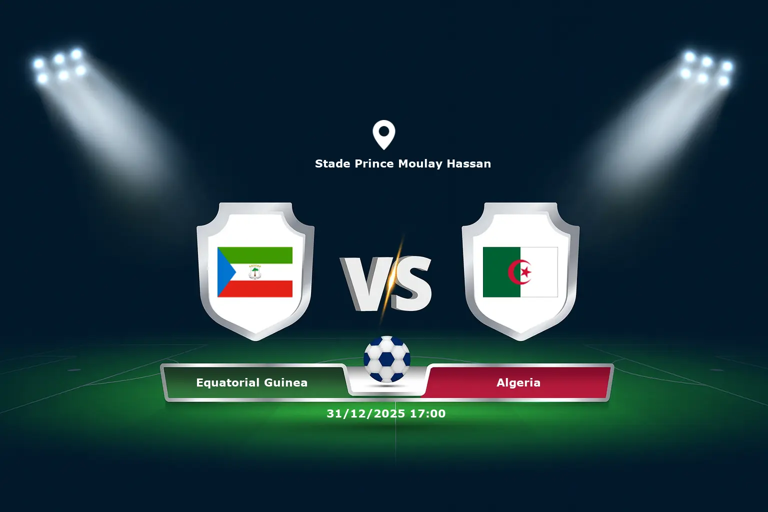 Equatorial Guinea vs Algeria 31.12.2025
