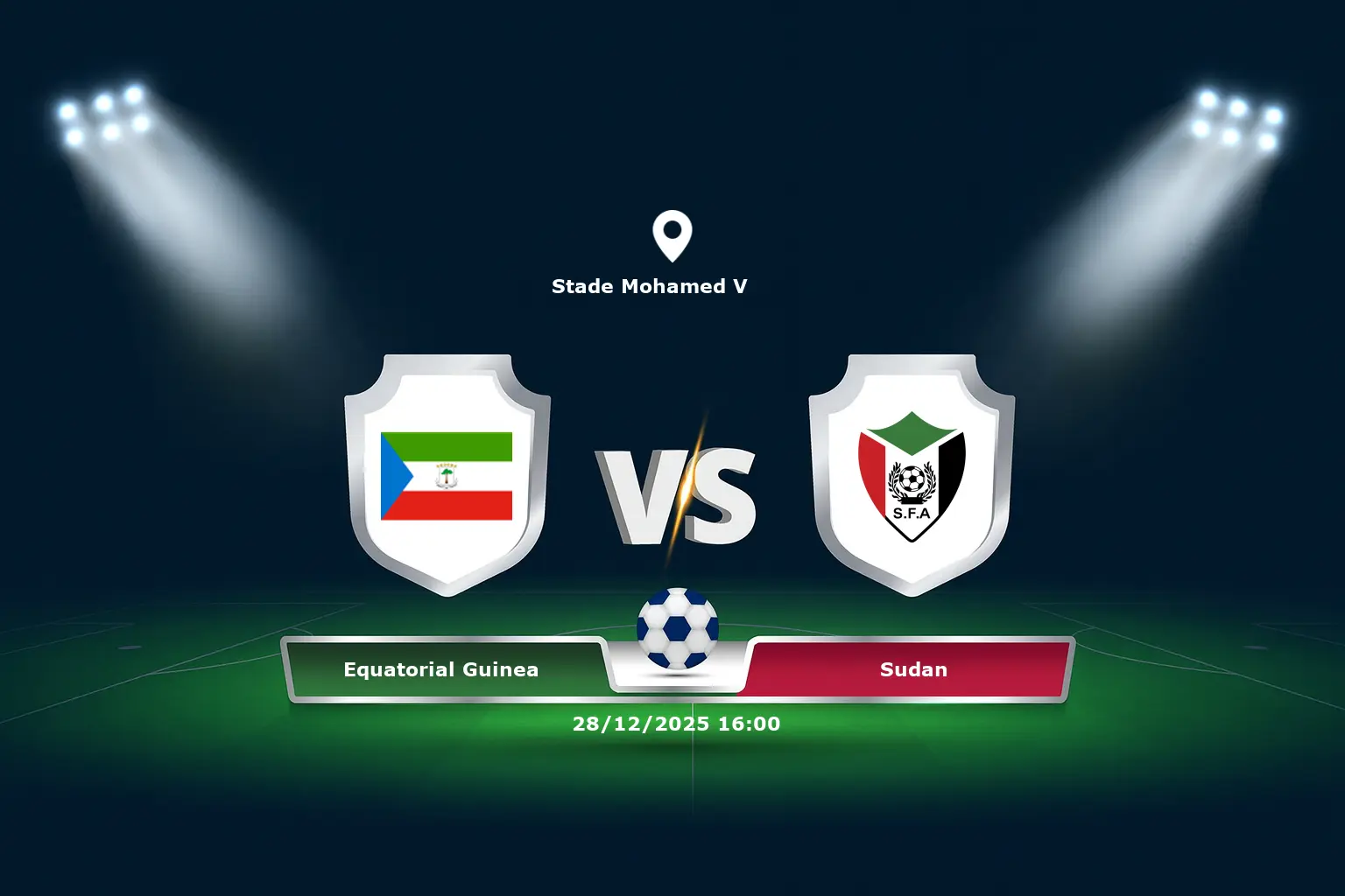 Equatorial Guinea vs Sudan 28.12.2025