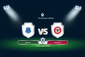 Everton vs Brentford 04.01.2026