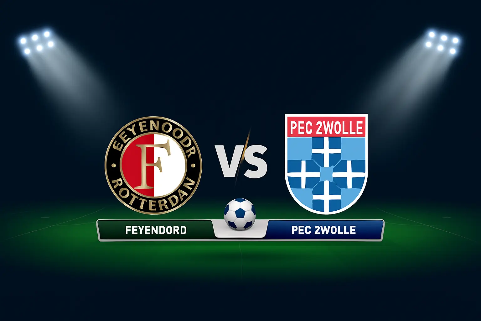 Feyenoord vs PEC Zwolle 06.12.2025