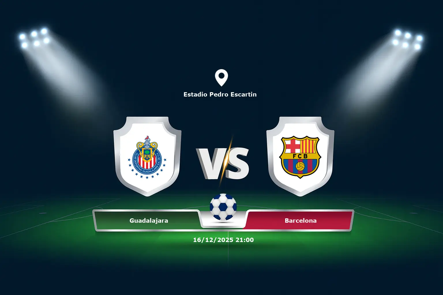 Guadalajara vs Barcelona 16.12.2025