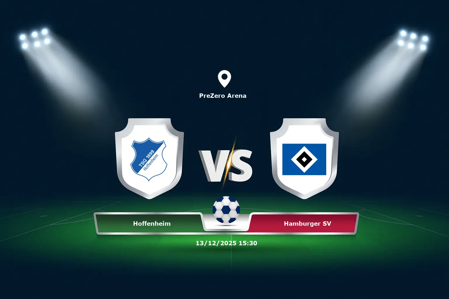 Hoffenheim vs Hamburger SV 13.12.2025
