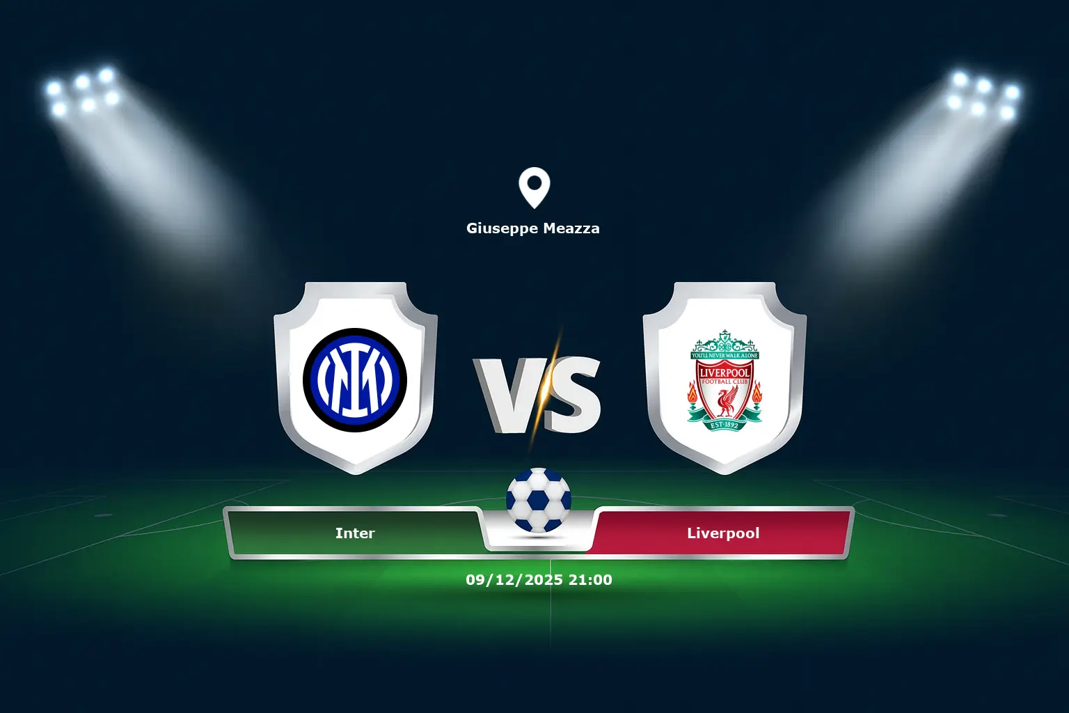 Inter vs Liverpool 09.12.2025