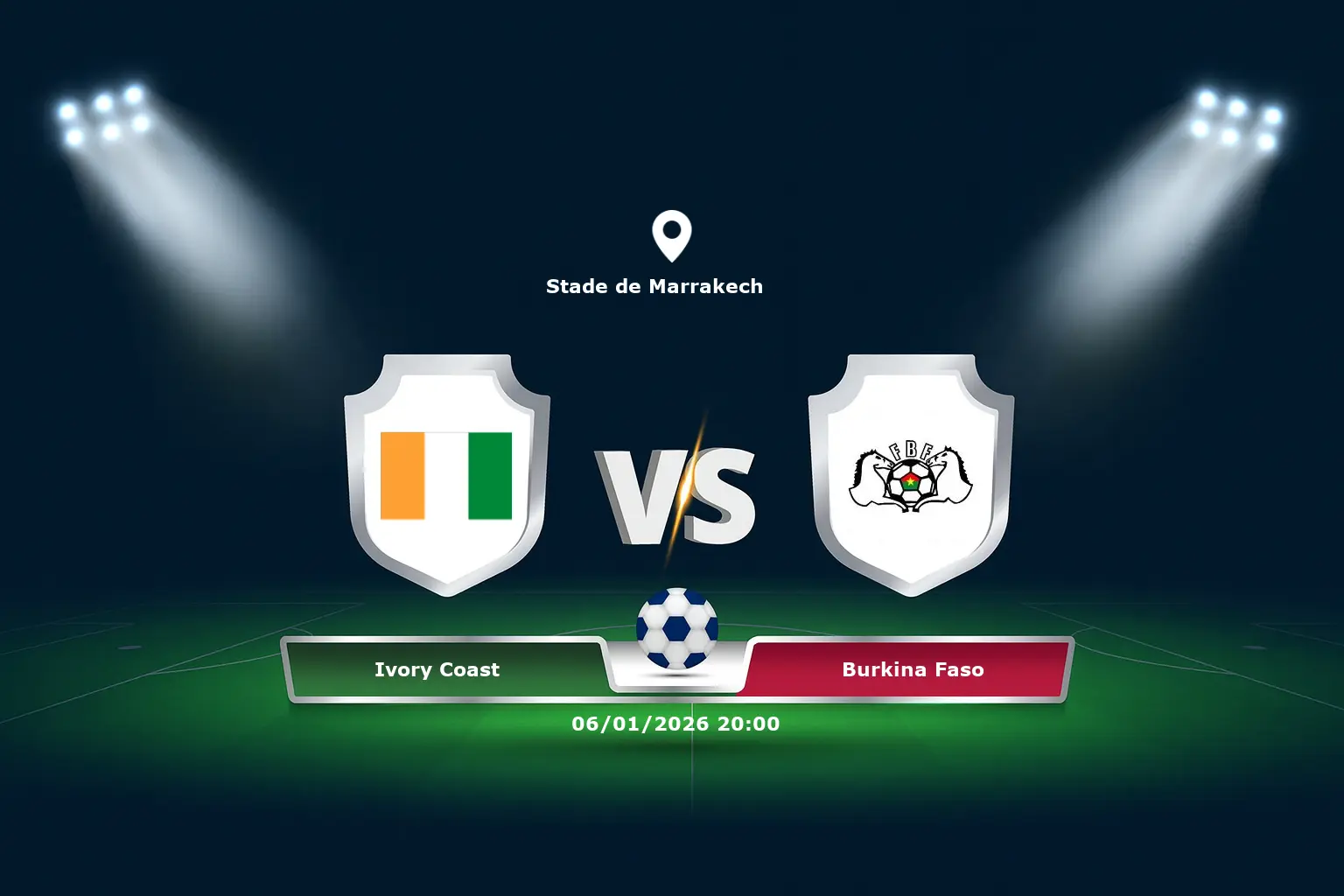 Ivory Coast vs Burkina Faso 06.01.2026