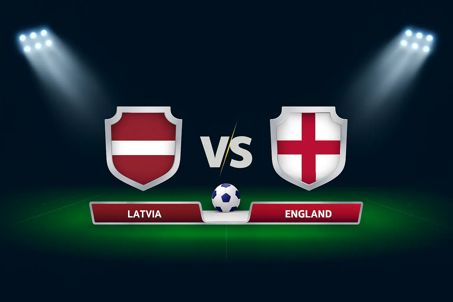 Latvia vs England 14.10.2025