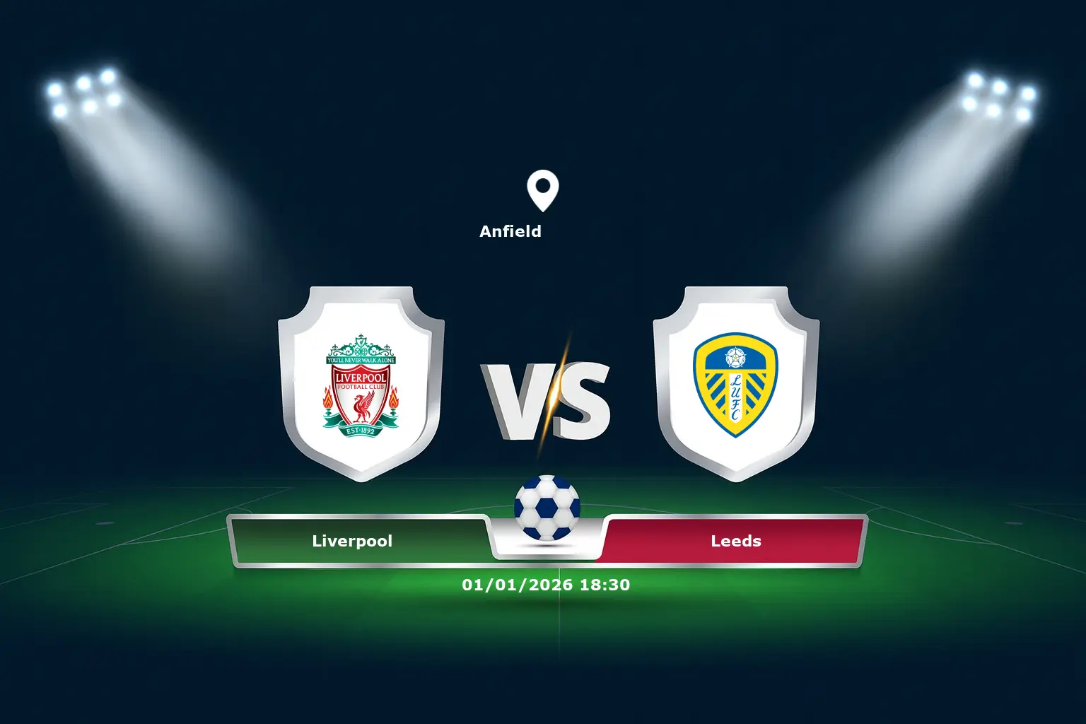 Liverpool vs Leeds 01.01.2026