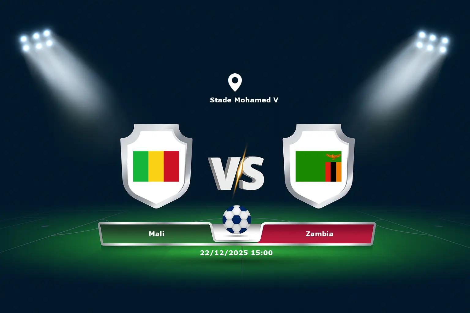 Mali vs Zambia 22.12.2025