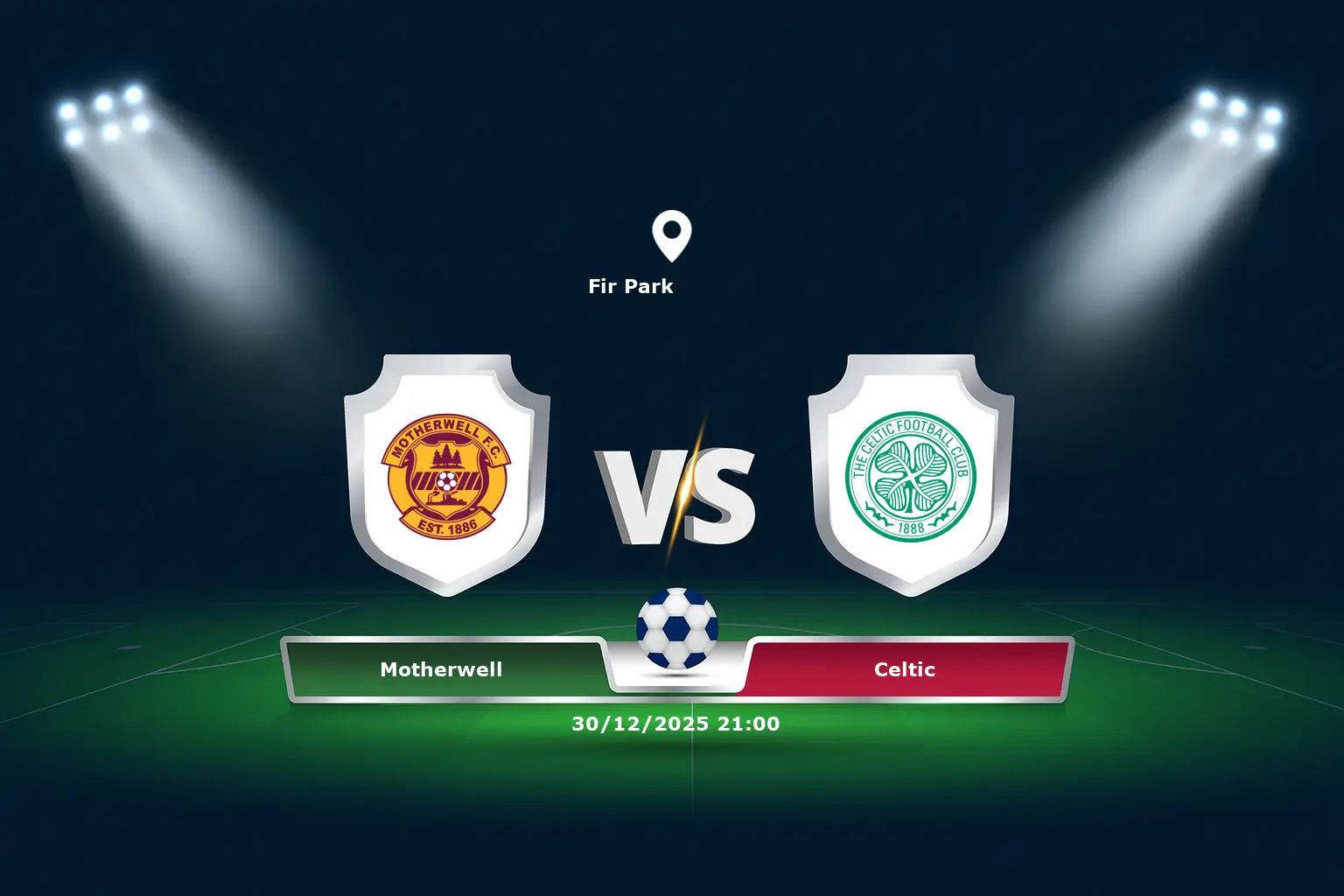 Motherwell vs Celtic 30.12.2025
