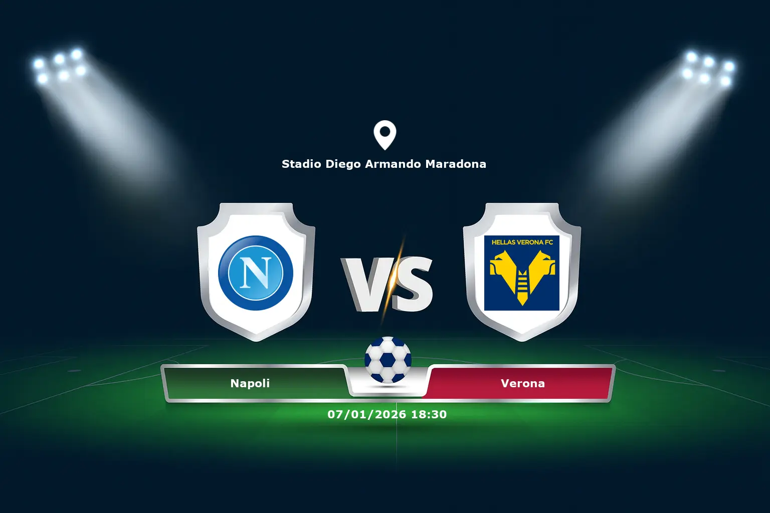 Napoli vs Verona 07.01.2026
