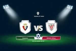 Osasuna vs Athletic Bilbao 03.01.2026