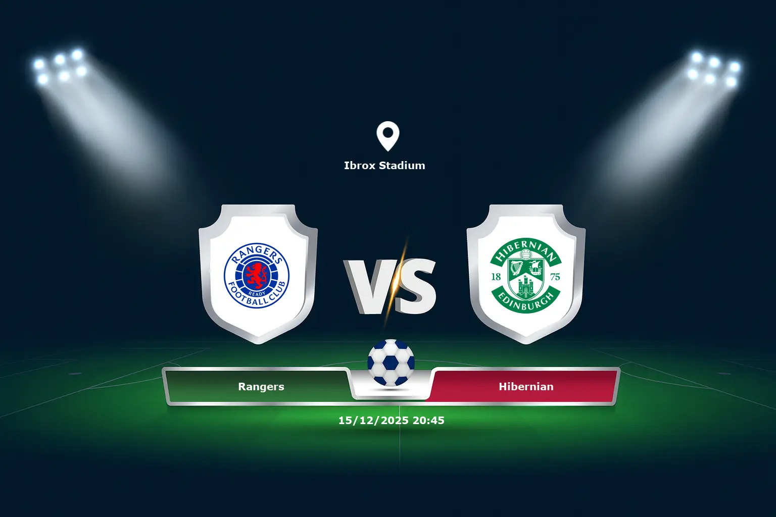 Rangers vs Hibernian 15.12.2025