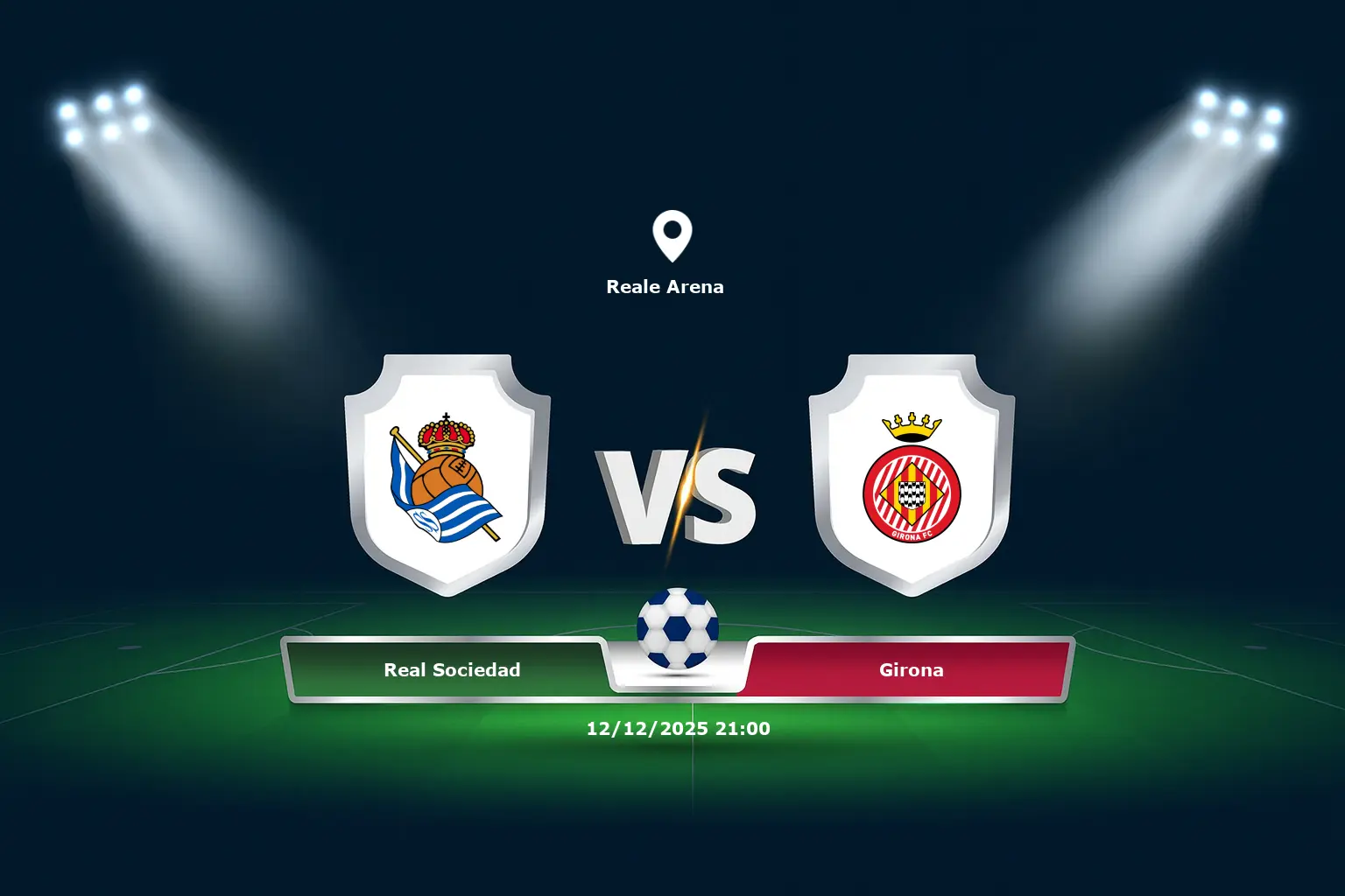 Real Sociedad vs Girona 12.12.2025