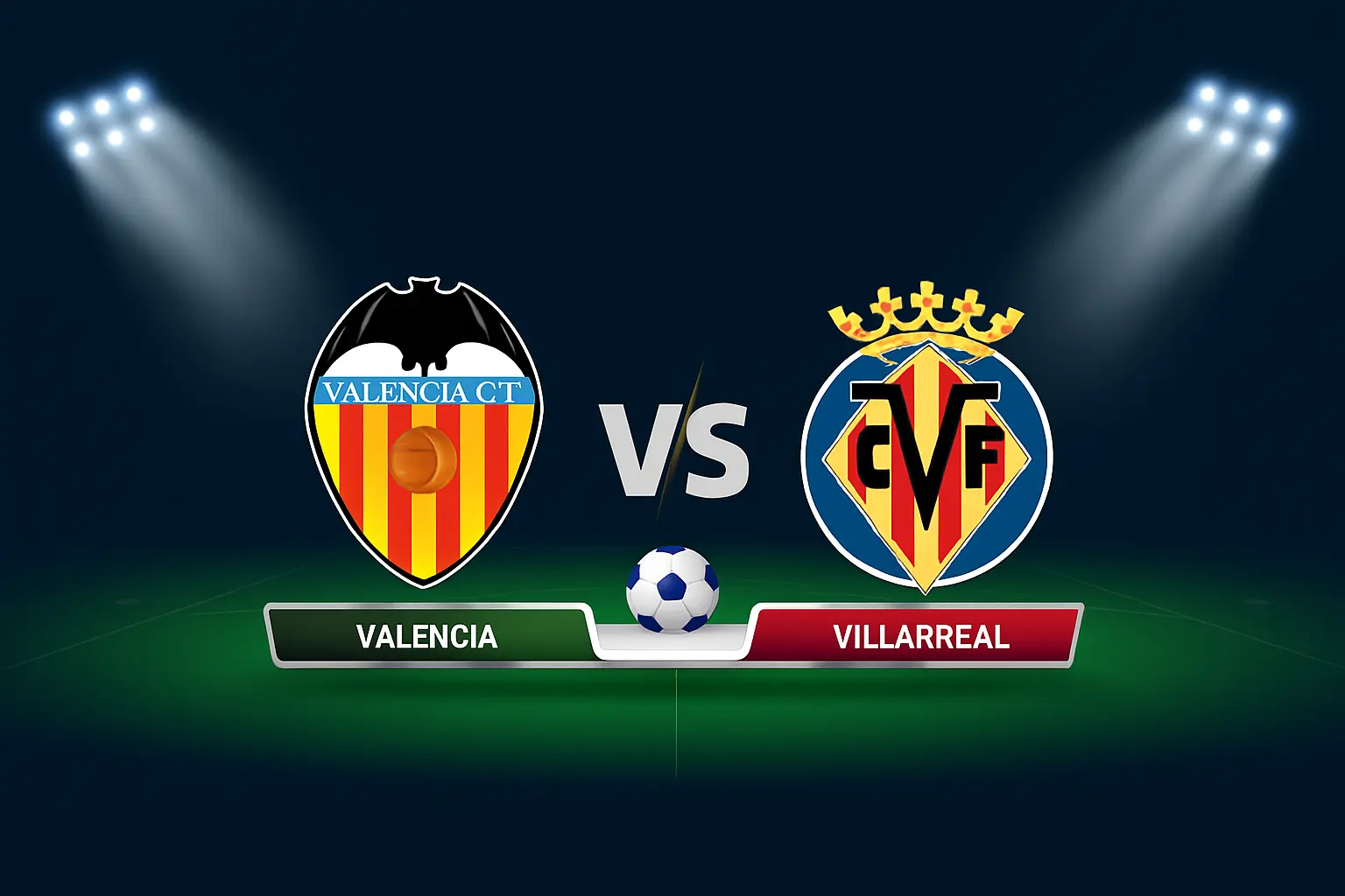 Valencia vs Villarreal 25.10.2025