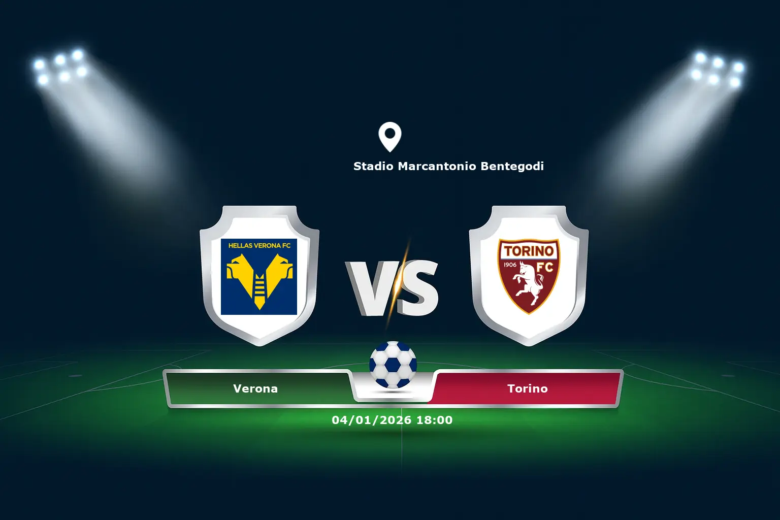 Verona vs Torino 04.01.2026