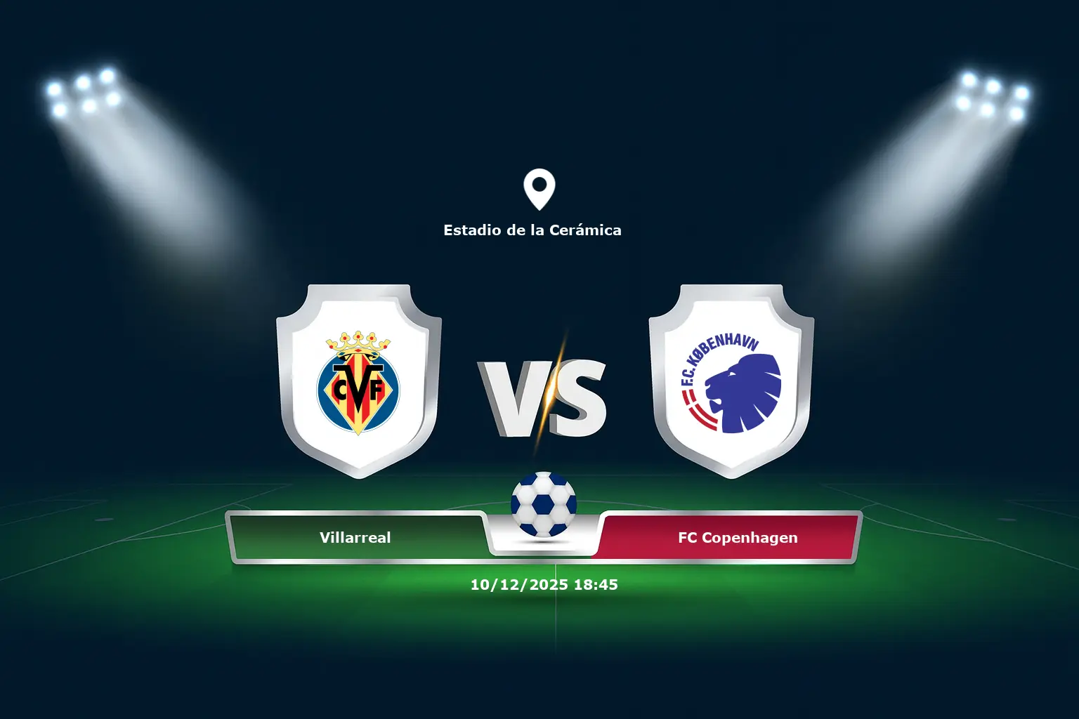Villarreal vs FC Copenhagen 10.12.2025
