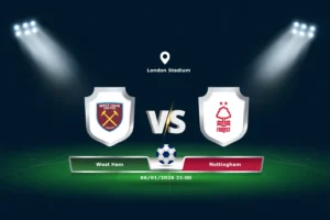 West Ham vs Nottingham 06.01.2026