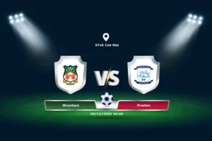 Wrexham vs Preston 29.12.2025