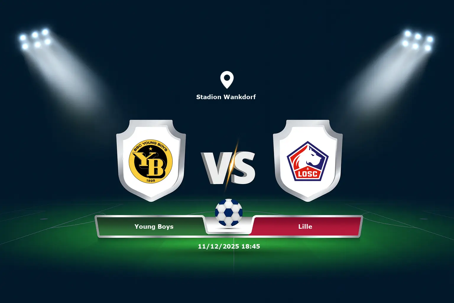 Young Boys vs Lille 11.12.2025